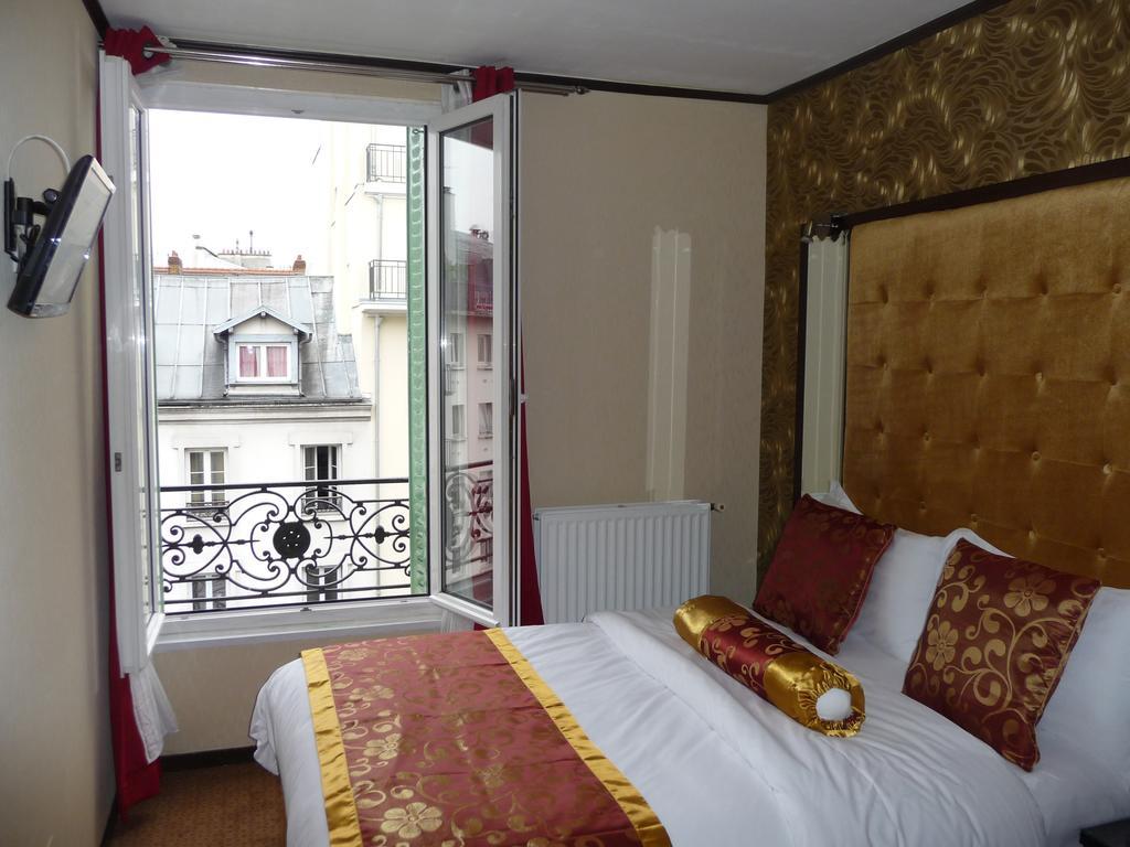 Hotel Des Buttes Chaumont Paris Exteriör bild