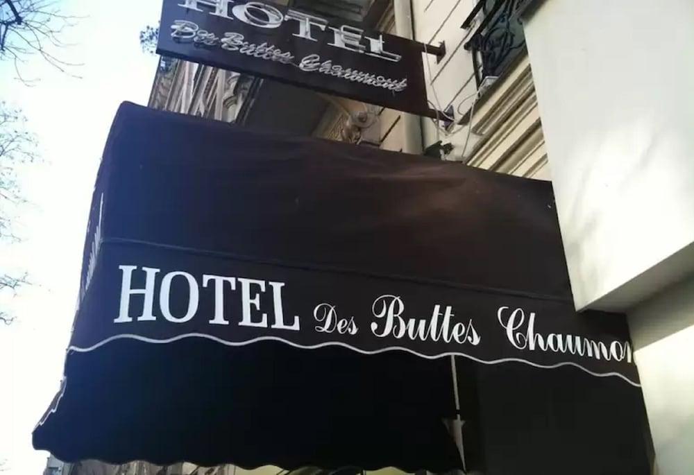 Hotel Des Buttes Chaumont Paris Exteriör bild