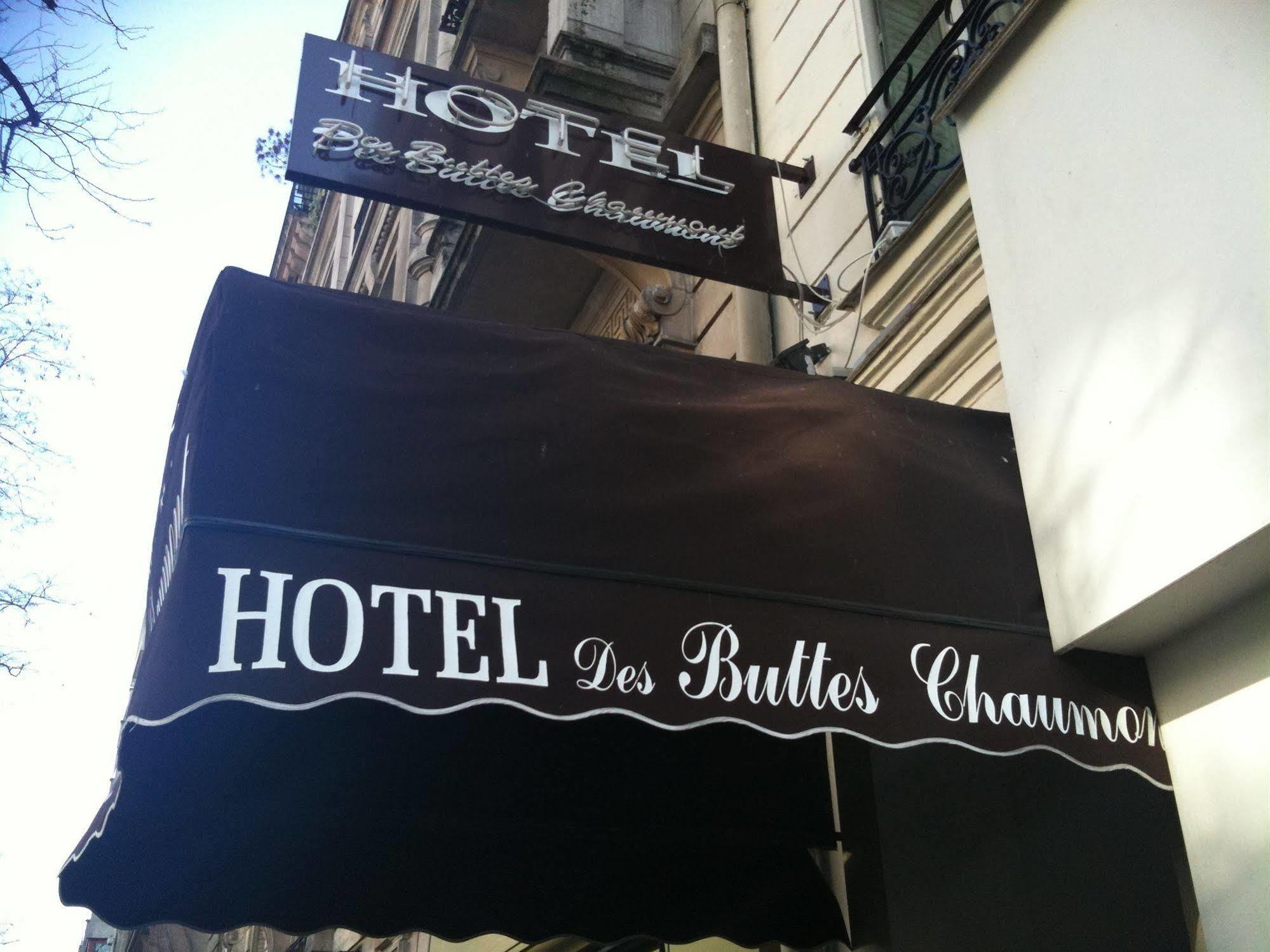 Hotel Des Buttes Chaumont Paris Exteriör bild